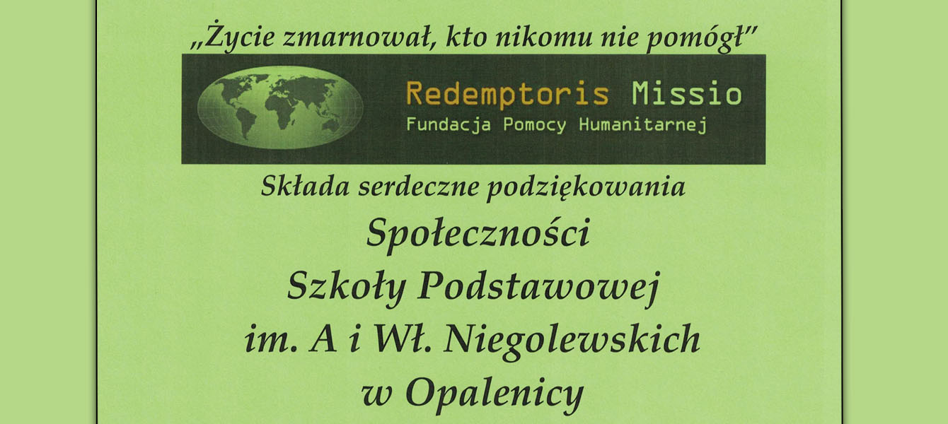 Fundacja Pomocy Humanitarnej “Redemptoris Missio”