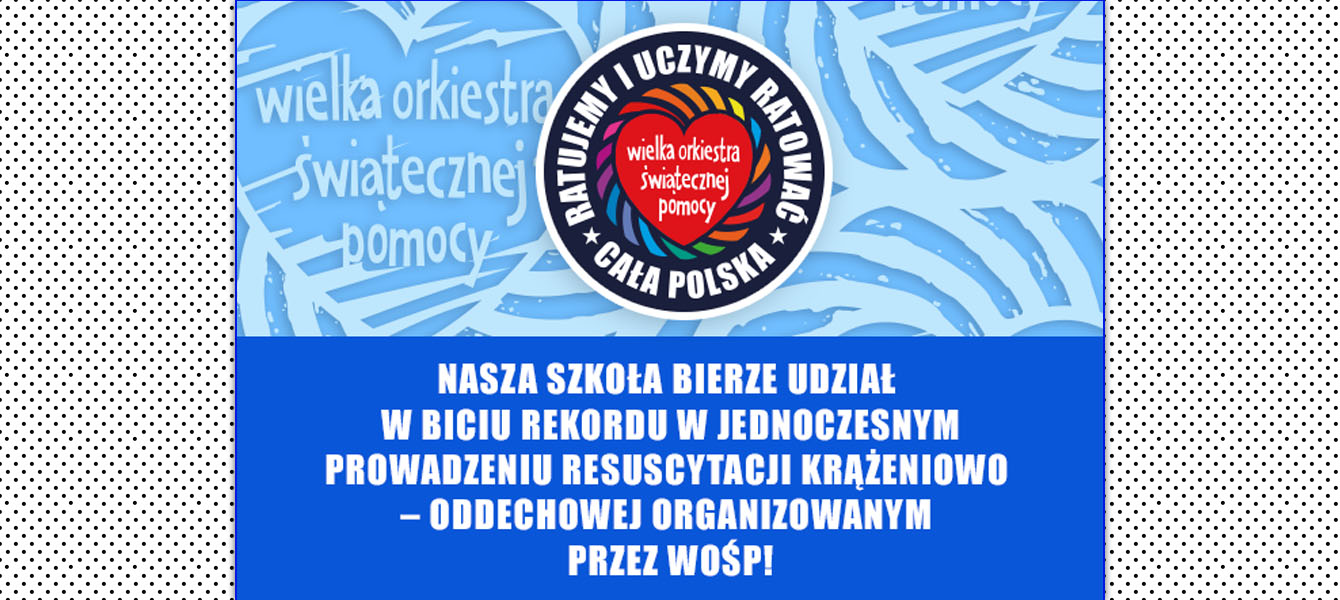 Dzisiaj uczestniczymy w największej lekcji resuscytacji krążeniowo – oddechowej w Polsce