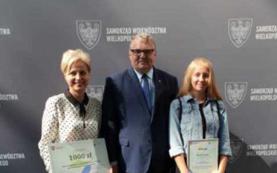Nagrodzono kreatywność i talent naszej uczennicy
