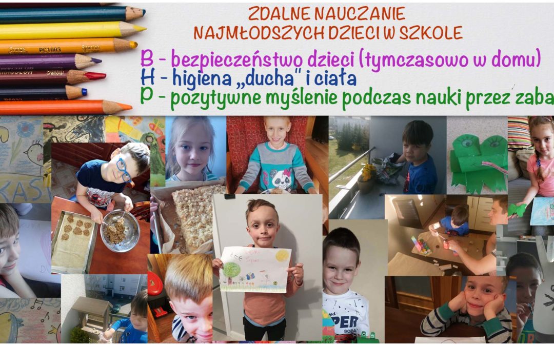 Zdalne nauczanie najmłodszych dzieci w szkole