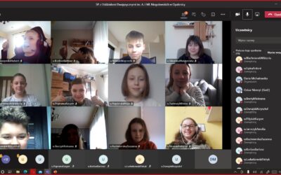 Uczniowie klas V-VIII biorą udział w programie Lekcje z Temidą