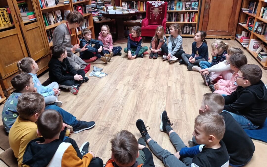 Wycieczka klasy 1c do Księgarni z Bajki i Muzeum Czekolady