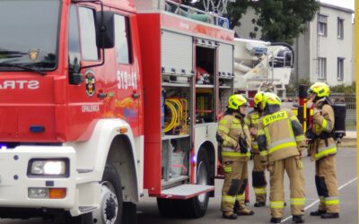Lekcja bezpieczeństwa – alarm przeciwpożarowy w szkole