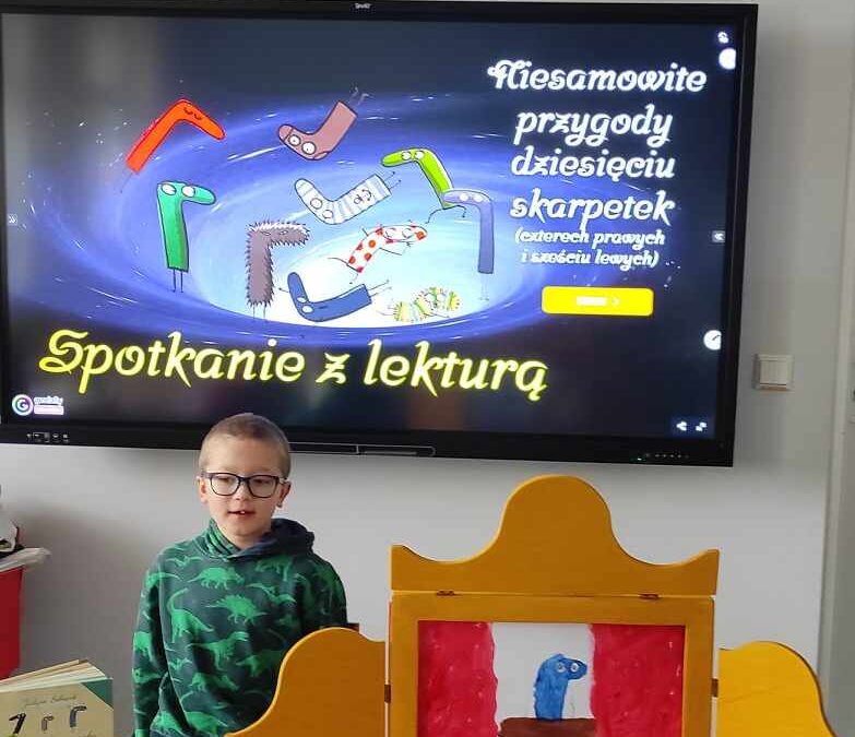 Teatrzyk obrazkowy KAMISHIBAI w klasie 1a