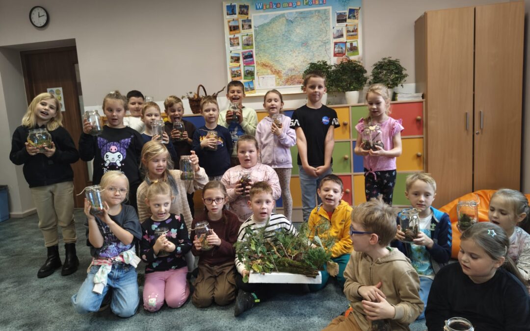 Leśne kompozycje klasy 1c
