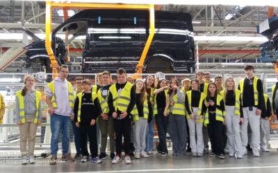 Zwiedzanie zakładu Volkswagena we Wrześni
