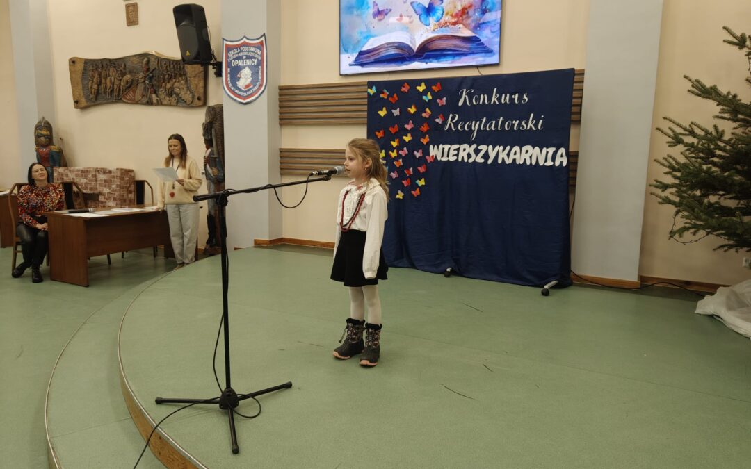 ?? ?Wierszykarnia? ? recytatorskie talenty w oddziałach przedszkolnych