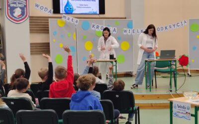 Eksperymenty z wodą w szkolnej auli 💧🧪