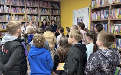 📚🌷 Wizyta kl. 3a w bibliotece miejskiej 🌷📚